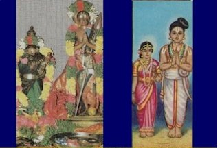 He became Saint and travelled to 88 Divya Desam in his horse aadal ma.He wrote Periya thirumoli and other works of Periya thirumadal seriya thirumadal etc.he met thirugnana sambandar who gifted him vel.