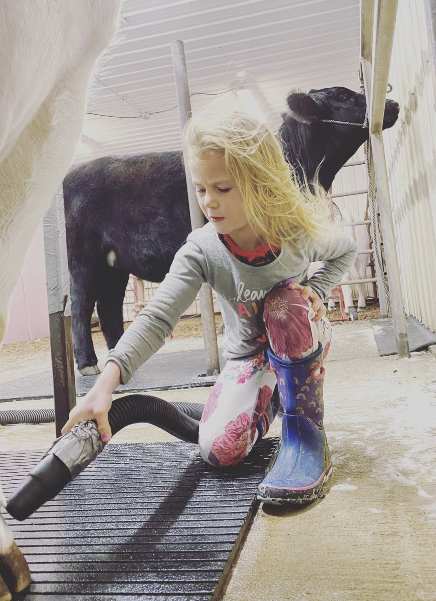 Pajama day at our house just means...you wear your pajamas under your chore clothes.
The upside...you can stay in the barn a little longer because it doesn’t take you much time to get ready for bed.