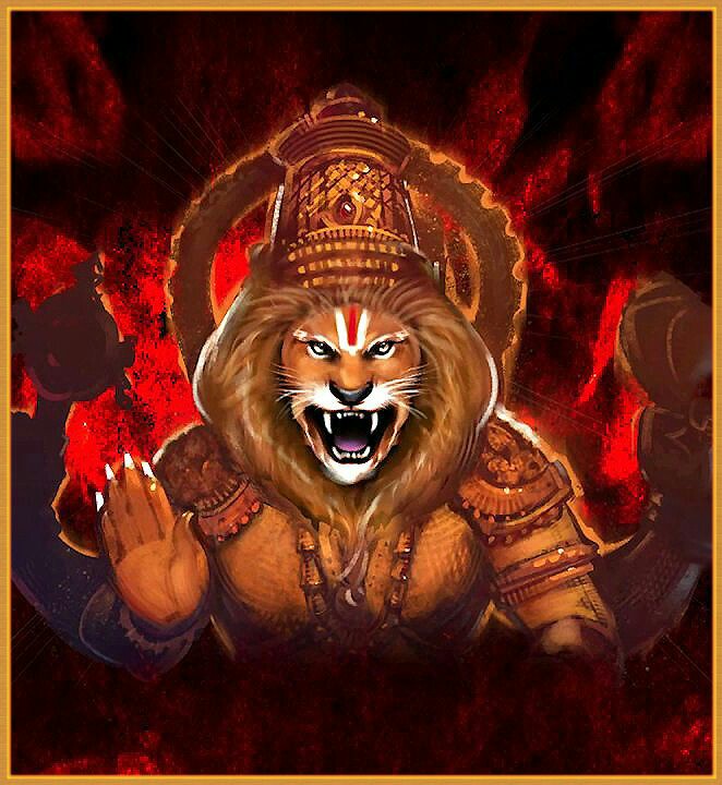 हरिण्यकश्यप के आतंक से अपने भक्त प्रह्लाद को बचाने विष्णु जी ने नरसिंह अवतार धारण कर हरिण्यकश्यप का वध किया, वध करने के बाद भी जब उनका क्रोध शांत नही हुआ तो समस्त जगत भयभीत हो गया। देवता तक कांपने लगे थे। तब सब ने शिव की शरण ली, यहां शिवजी ने फिर शरभावतार धारण किया !