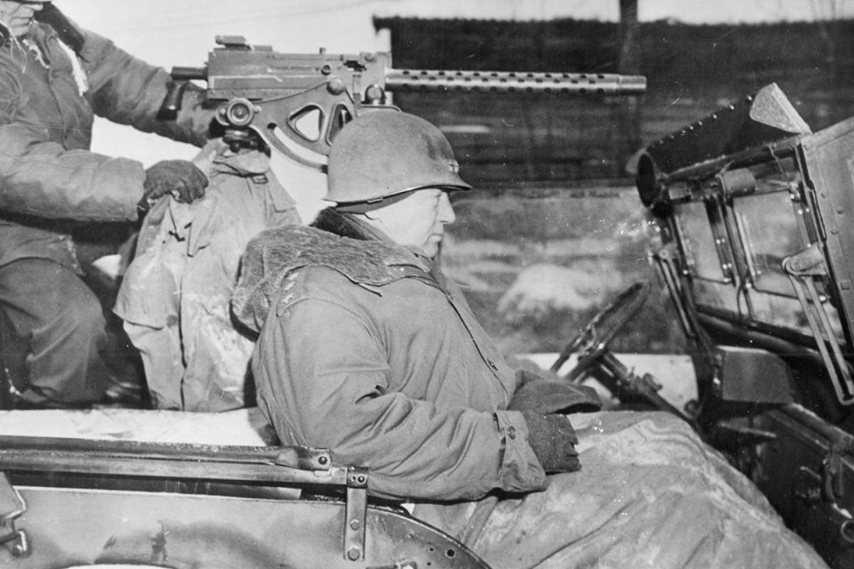 The amount of effort that Patton put in the next few days is in no small way remarkable. While waiting for the process of relocating a Command Post, Patton and his driver, Master Sergeant John Mims, sped between division and corps locations serving as a mobile 2-man command post.