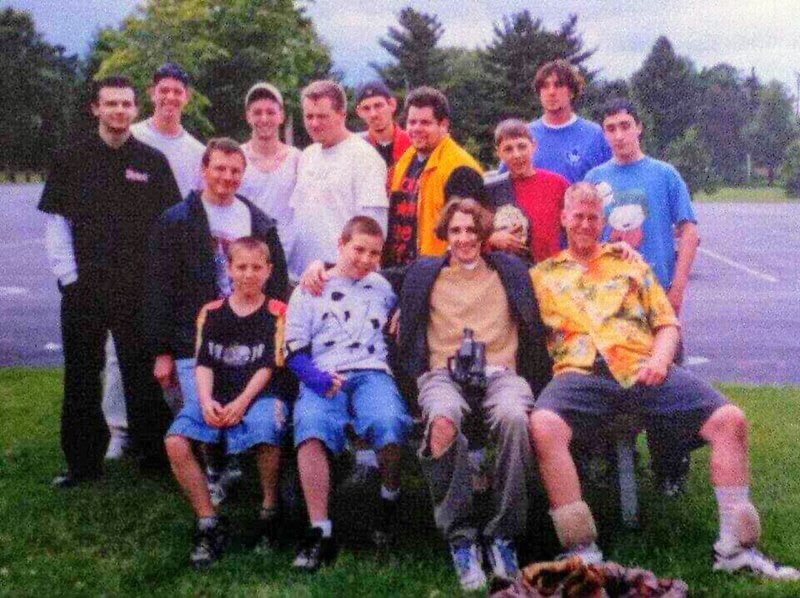 From a long time ago... including that time we went to the debut ROH show and painted our hair red because the amazing red was amazing.