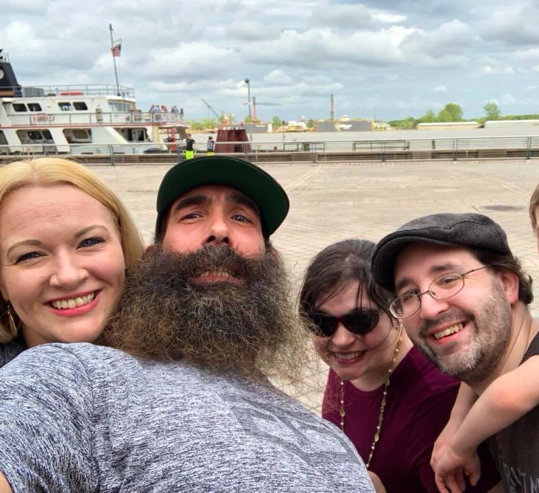 I have a lot of other photos and stories to post but I’ll rest on this because it has me and Alissa and Jon and Amanda