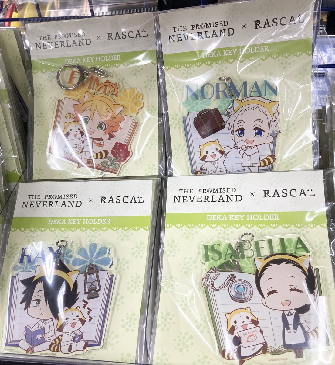 アニメイト池袋本店 フェア情報 約束のネバーランド ラスカルコラボグッズフェア 本日最終日 可愛い関連グッズは6階にて好評販売中 ぜひお買い求め下さいアニ 約束のネバーランド 約ネバ ラスカル