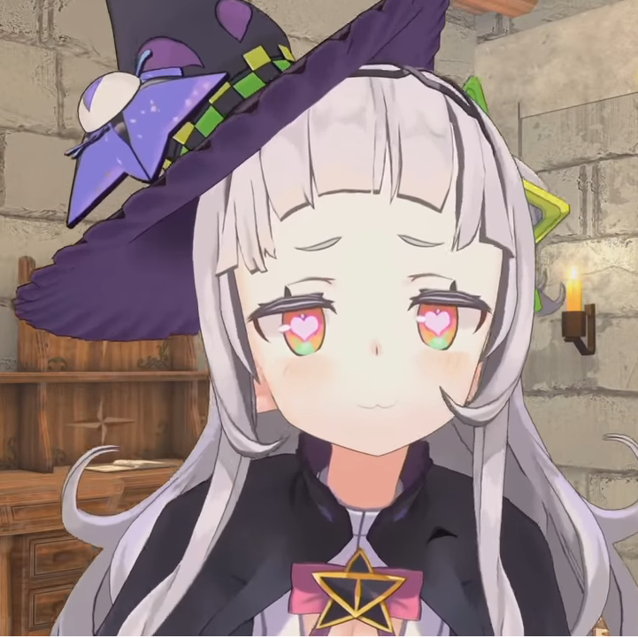 Starting the day off with some garlic💜🌙 #紫咲シオン3D