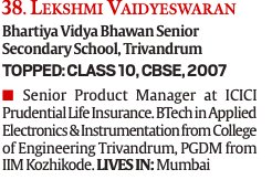 To be sure, none of the past toppers regrets her UG degree in engineering. However, many wish they had exposure to other professions or career counseling at that age. In hindsight, Lekshmi V (29) feels she should have studied Commerce at UG level instead of engineering (9/n)