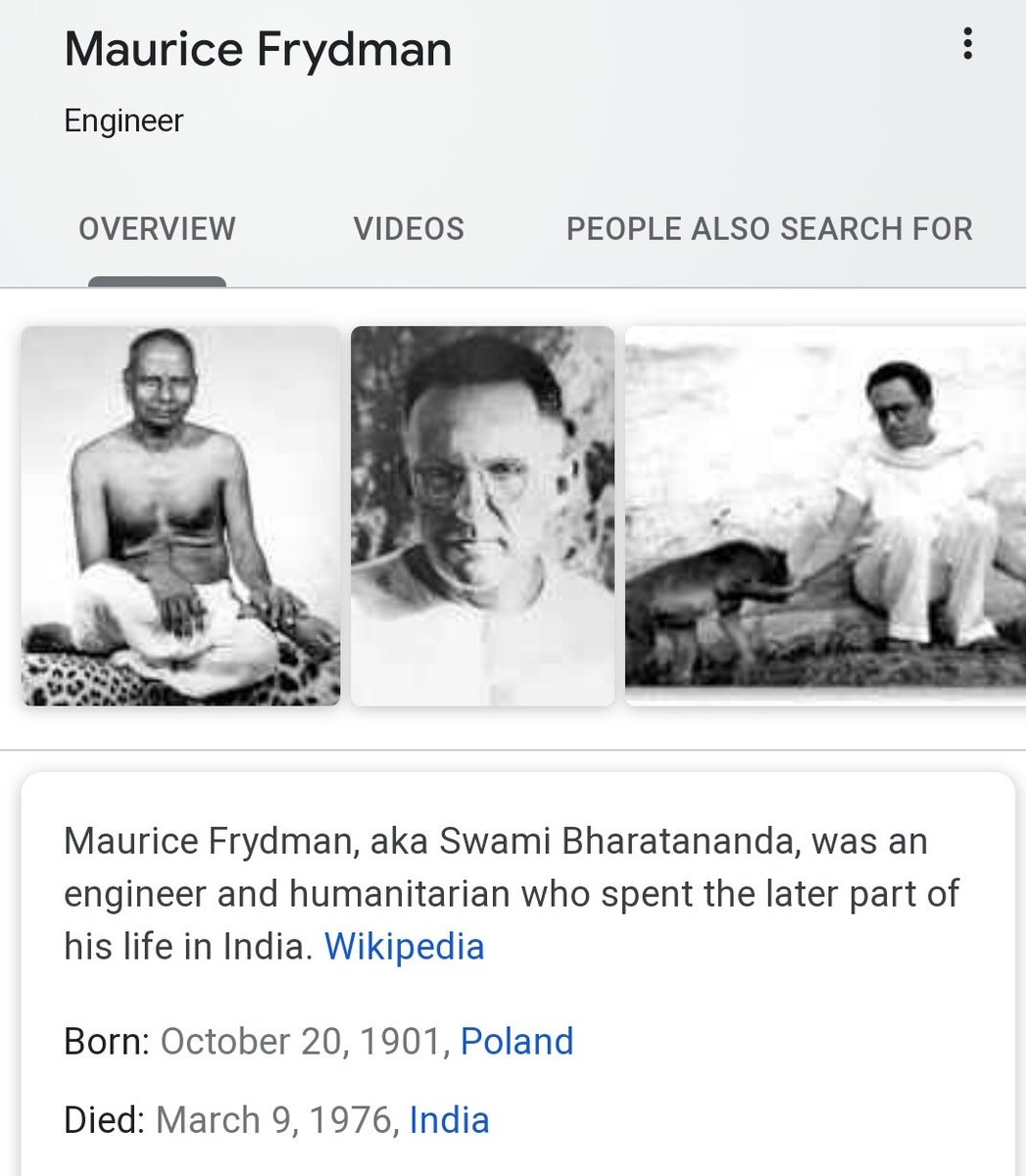 After Apa Pant returned home from his studies in England, Maurice Frydman, a Polish Jew who converted to Hinduism, urged him to give up all power to the people as part of the Aundh Experiment.