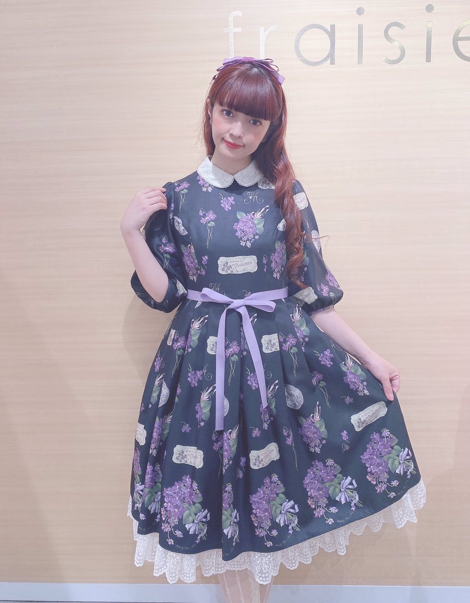 上等な Melody すみれの花束ワンピースすみれ BasKet MelodyBasket crc