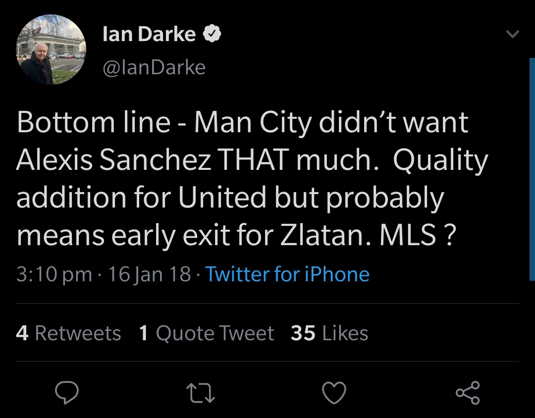 Do you really, Ian? Can't find any evidence of that..  https://twitter.com/IanDarke/status/1342980936187654144