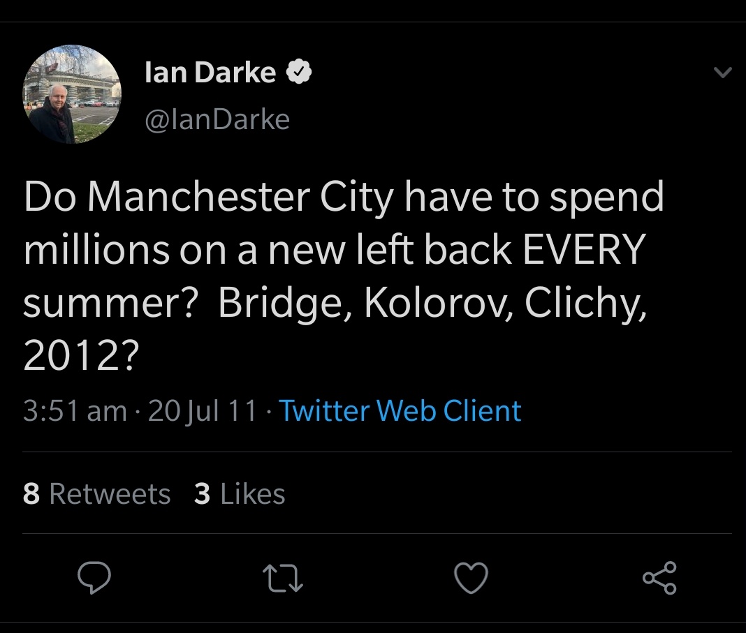 While on the other hand...