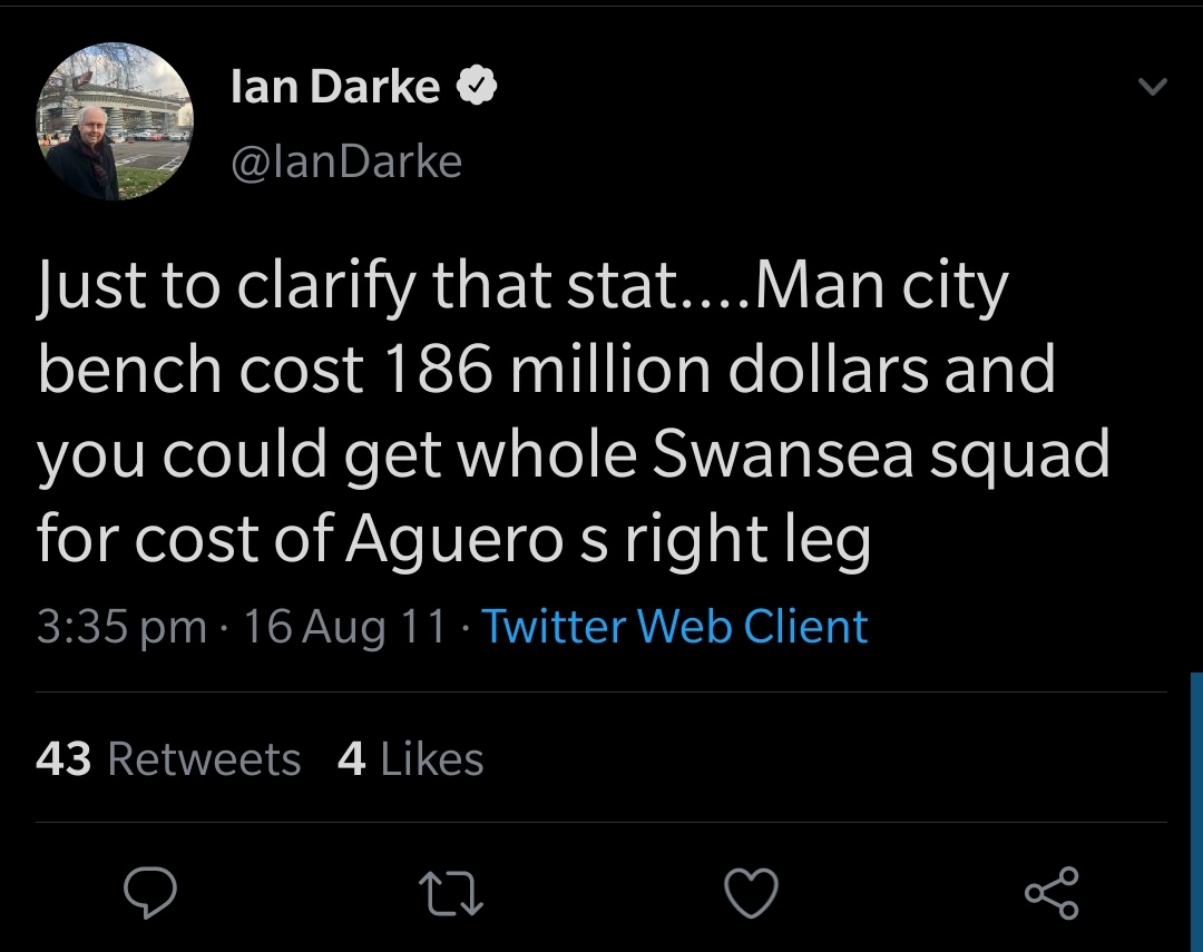 While on the other hand...