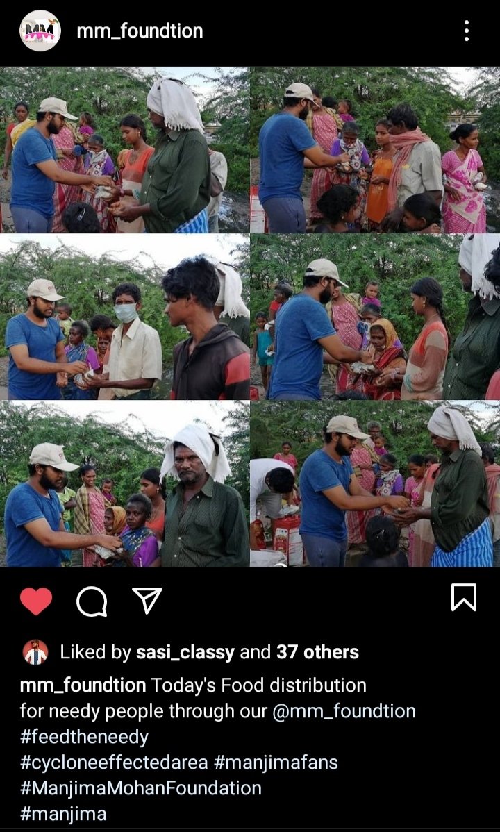 MMfoundtion's tweet photo. #Feedtheneedy 
#fooddistribution @MMfoundtion 
#manjimafans @mohan_manjima❤ @Manjima_fans @FansManjima @ManjimaF @manjimafanclub @Manjimafc @joyTwtz @manjima_trends @Manjima_TN_FC @MohanManjimaFC @MjSurya77588224 support our page in insta #spreadlove😊 
#socialactivities https://t.co/9mySeo6TOx