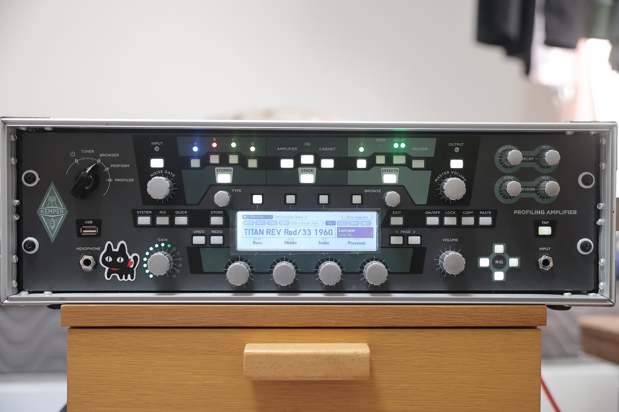 Kemper ショートサイズ ラックケース 3U