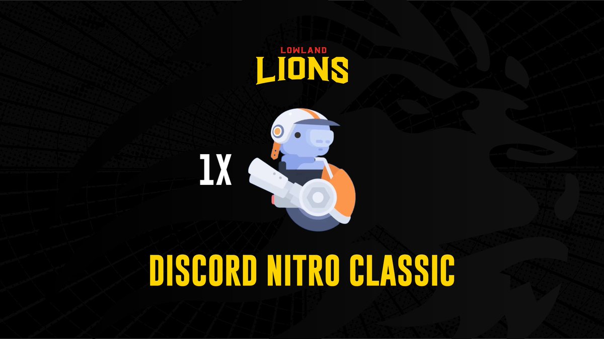 lowlandlions's tweet photo. 🎄🎁 Hoe vier je beter je Discord partnership dan door een maand Discord Nitro weg te geven?

Deelnemen kan je via deze link ➡️ https://t.co/gAKJOAyTGi

Giveaway eindigt op 1 januari 2021. https://t.co/eiaUWMH2fs