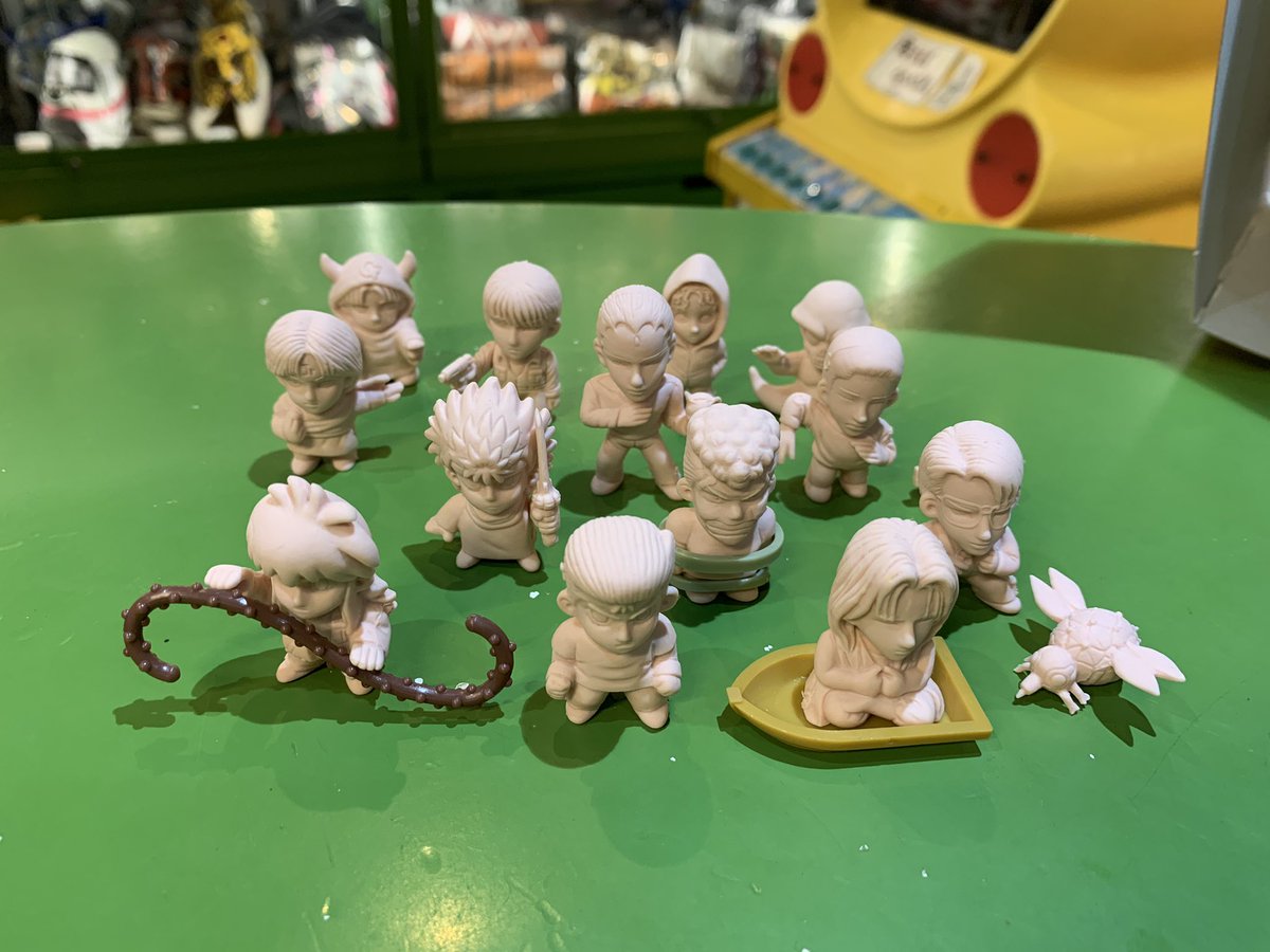 幽☆遊☆白書の森永チョコスナック食玩