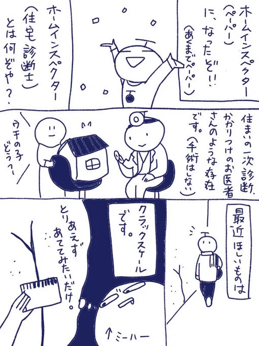 ペーパーホームインスペクターあるある(ないない)。 