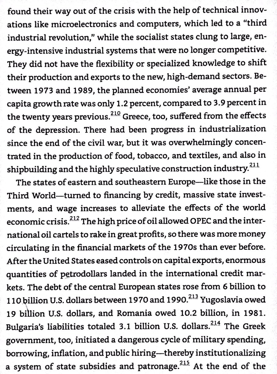 Balkan economies were hit hard by the global economic issues of the 1970s originating from the oil crisis & end of Bretton Woods, & they didn’t improve in the 1980s.