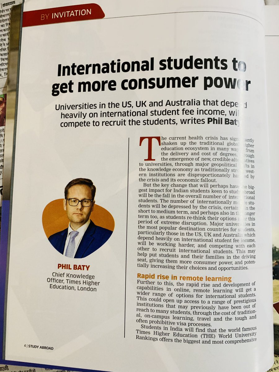 yanki25's tweet photo. @Phil_Baty explains how international students will get more power while studying abroad #TimesStudyAbroad https://t.co/MJ6fIvkZ5b