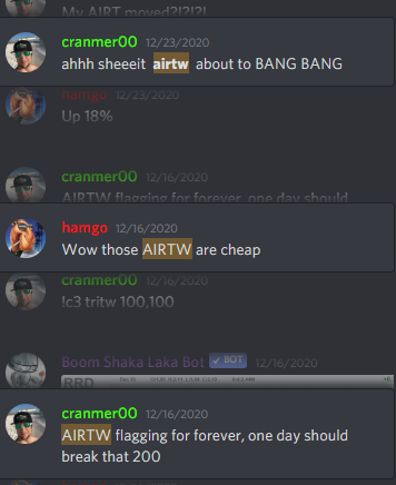 Stockalertss's tweet photo. We were in $AITX #aitx before it moved, and going on 2000-5000%
Alerted $AIRTW $AIRT before it's move which ran 5000%
$DIGAF #DIGAF before it's 1000% move, #otc #otcm #coin #bitcoin #btc
don't ignore $PHBI #PHBI before it's M... https://t.co/XCnX92ZXNZ https://t.co/1Y1GgiTxqK
