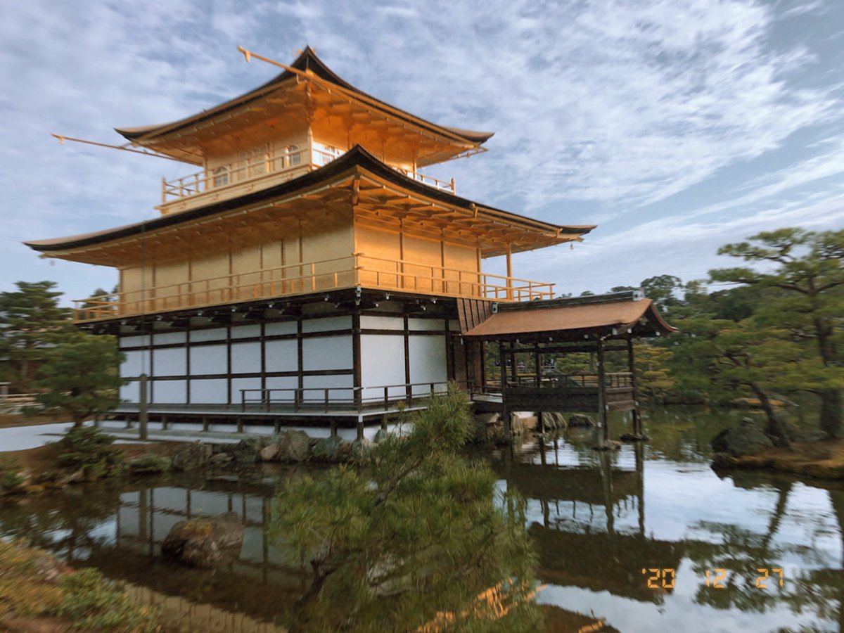 Завершилась реставрация Золотого павильона Кинкаку-дзи в Киото