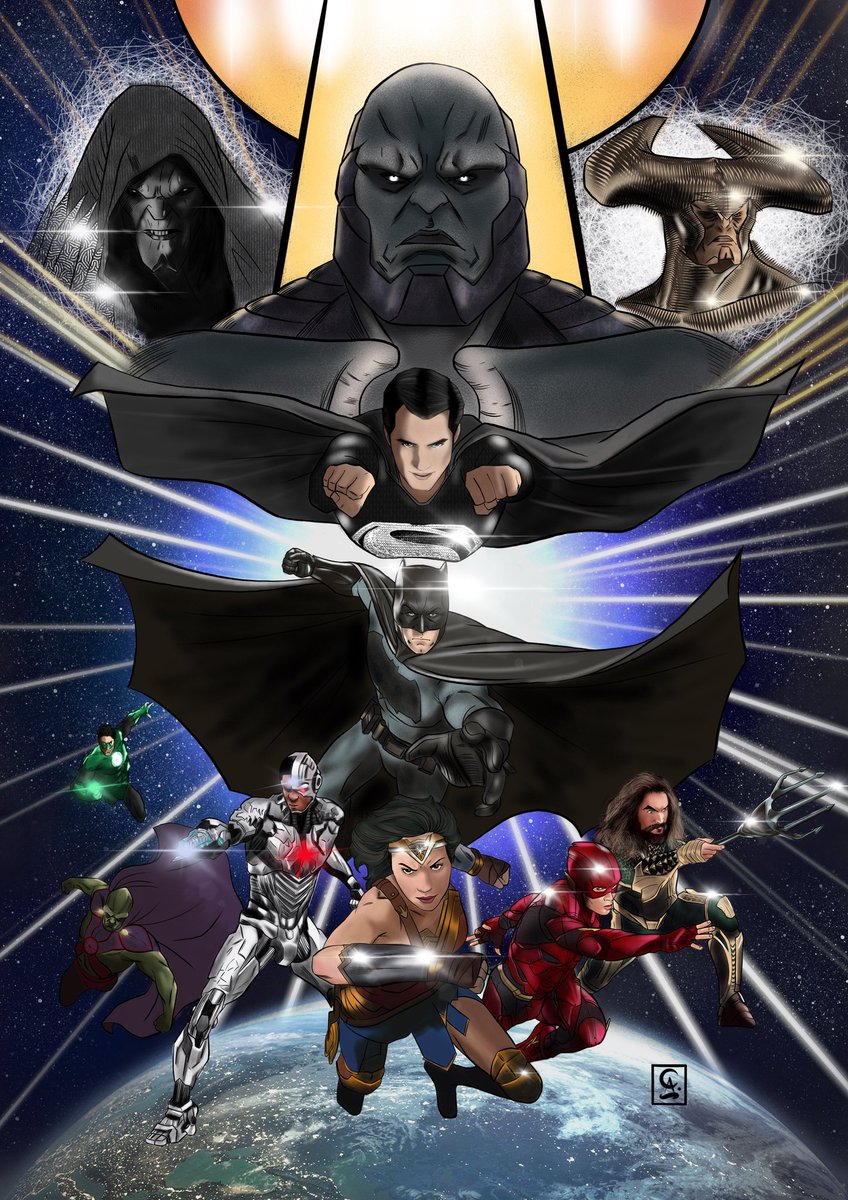 Cris_Arriagada's tweet photo. friends! my illustration for the event #DeckTheHallOfJustice is almost finished! and this will be the last advance since the finished work will be donated @afspnational to later be auctioned along with the works of the other artists. good night all

#UsUnited
#ZackSnyder https://t.co/f8HowKchJN