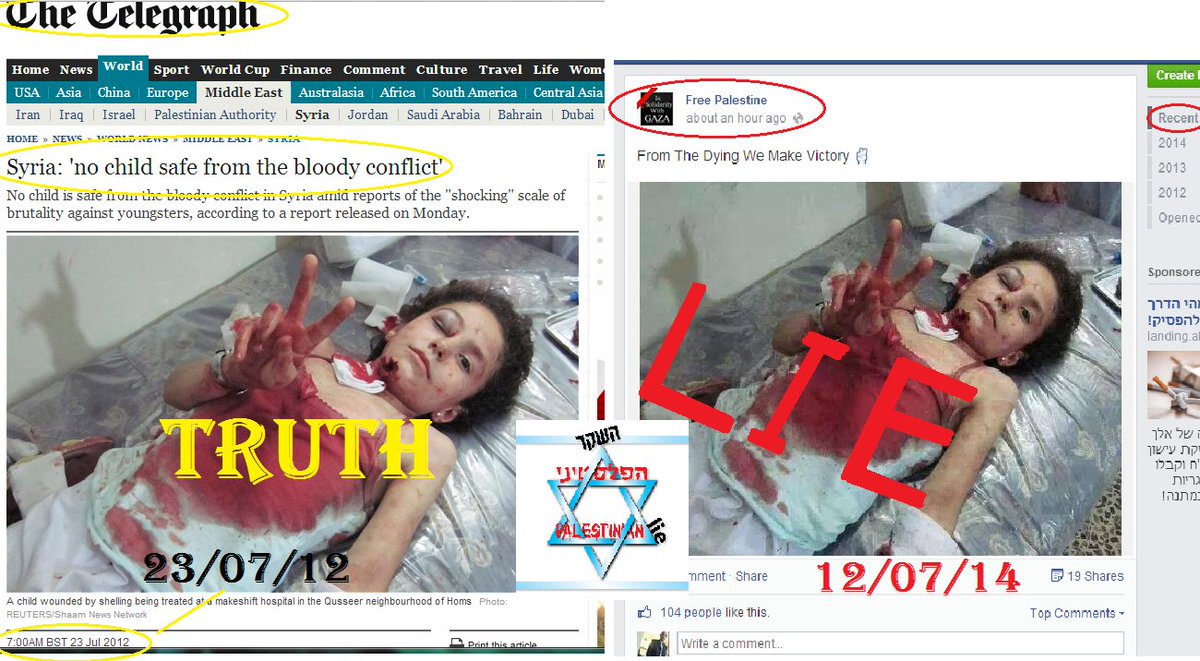 Because the PaLIEstinian Authority never lies