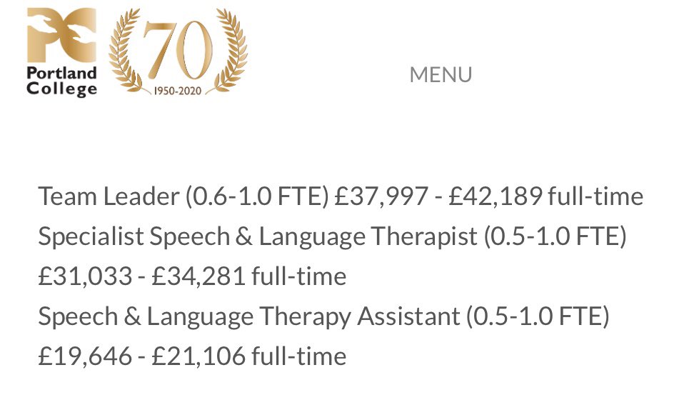 We’re recruiting! Please share and get in touch if you want to chat 🙌🏻 #SLT #SLTrecruitment #jobopportunities #RCSLT #SLTjobs #SLTchat #EastMidlands #Nottinghamshire #SpecialEducation #Post16 

portland.ac.uk/jobs/speech-la…