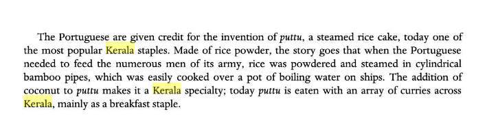 Cc : Tanya Abraham's book, ‘Eating with History’