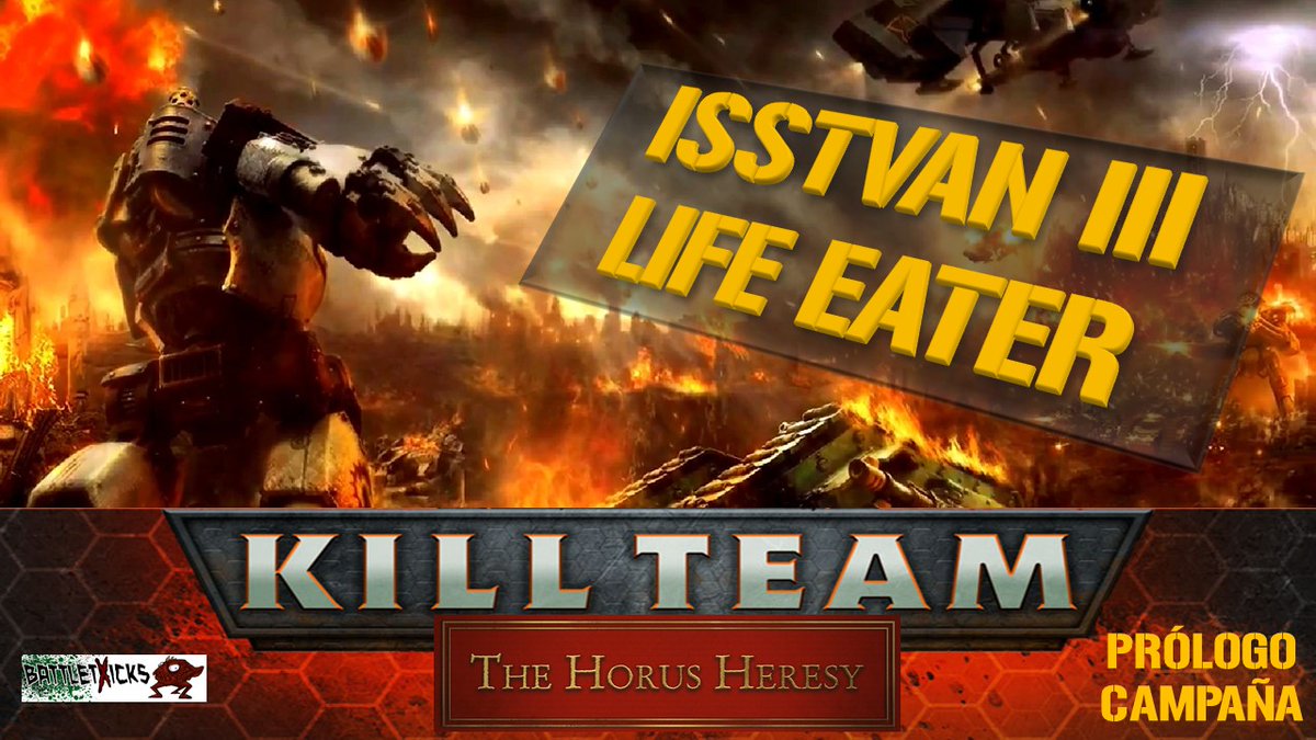 battletricks's tweet image. Os traemos el prólogo de la campaña narrativa de Kill Team basada en la Atrocidad de Isstvan III, evento que significó el comienzo de la Herejía de Horus...
youtube.com/watch?v=RwgioL…
Las reglas podeis encontrarlas aquí, hechas por Ossified
ossifiedsite.wordpress.com
Cuidaos mucho!