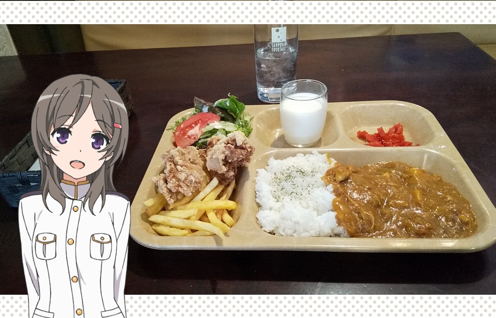 あかっぽいアカ 日置班 チーム晴風砲術員 ｸﾞﾙｰﾌﾟ ｺﾛﾅ対応期間中 おわかりいただけただろうか はいふり 知名もえか お昼は もかちゃんのお店の Yokosukashell さんで カレープレート と チェリーチーズケーキ T Co