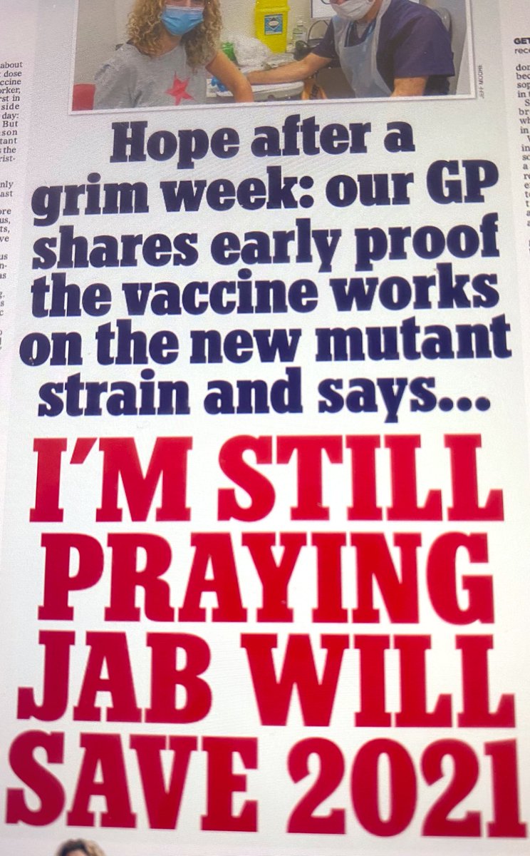 Dr_Ellie's tweet image. It’s not all bad news! 

🎅🏼Vaccinations have started thanks to the @NHSuk 

🎅🏼My virology colleagues (thank you) tell me the vaccine will work on the new strain

🎅🏼 U.K. genuinely world beating at gene sequencing the viruses 

#CovidChristmas #CovidVaccine #2021WillBeBetter