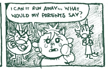 i made a comic of my dnd character's backstory. you can download it for free (or pay whatever you want) here: https://t.co/vfBTAdYoR2