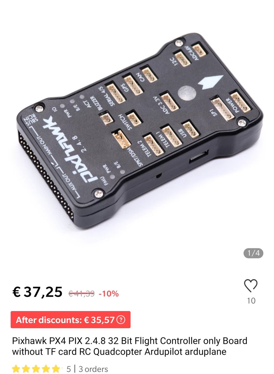 No surprises here... Pixhawks seem to be the favourite rebel/terror/whatever. From PKK to Malhama it's the Ali Express bestseller! Versions may differ but here we are.