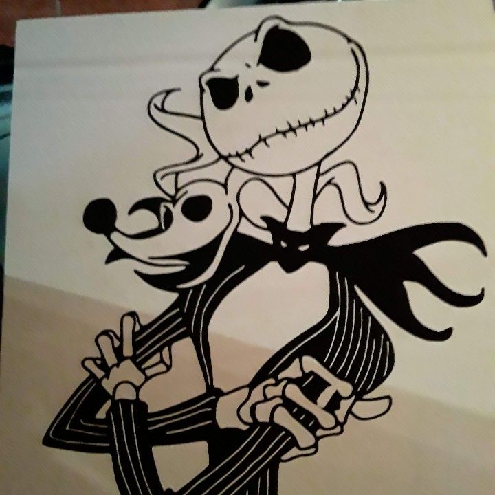 HoogJenn's tweet photo. #JackSkellington #Zero #QuarantineTherapy #newyearsamefaves https://t.co/58fy43Ak0x https://t.co/0JNrnZ3Fp1