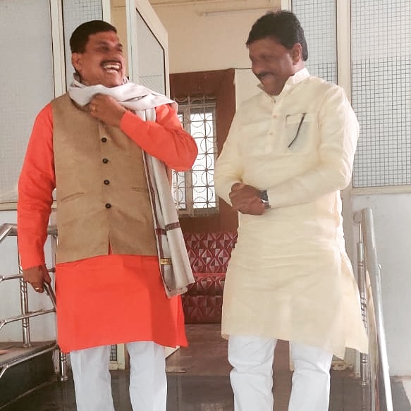 उच्च शिक्षा मंत्री <a href="/DrMohanYadav51/">Dr Mohan Yadav</a> जी से सौजन्य भेंट।