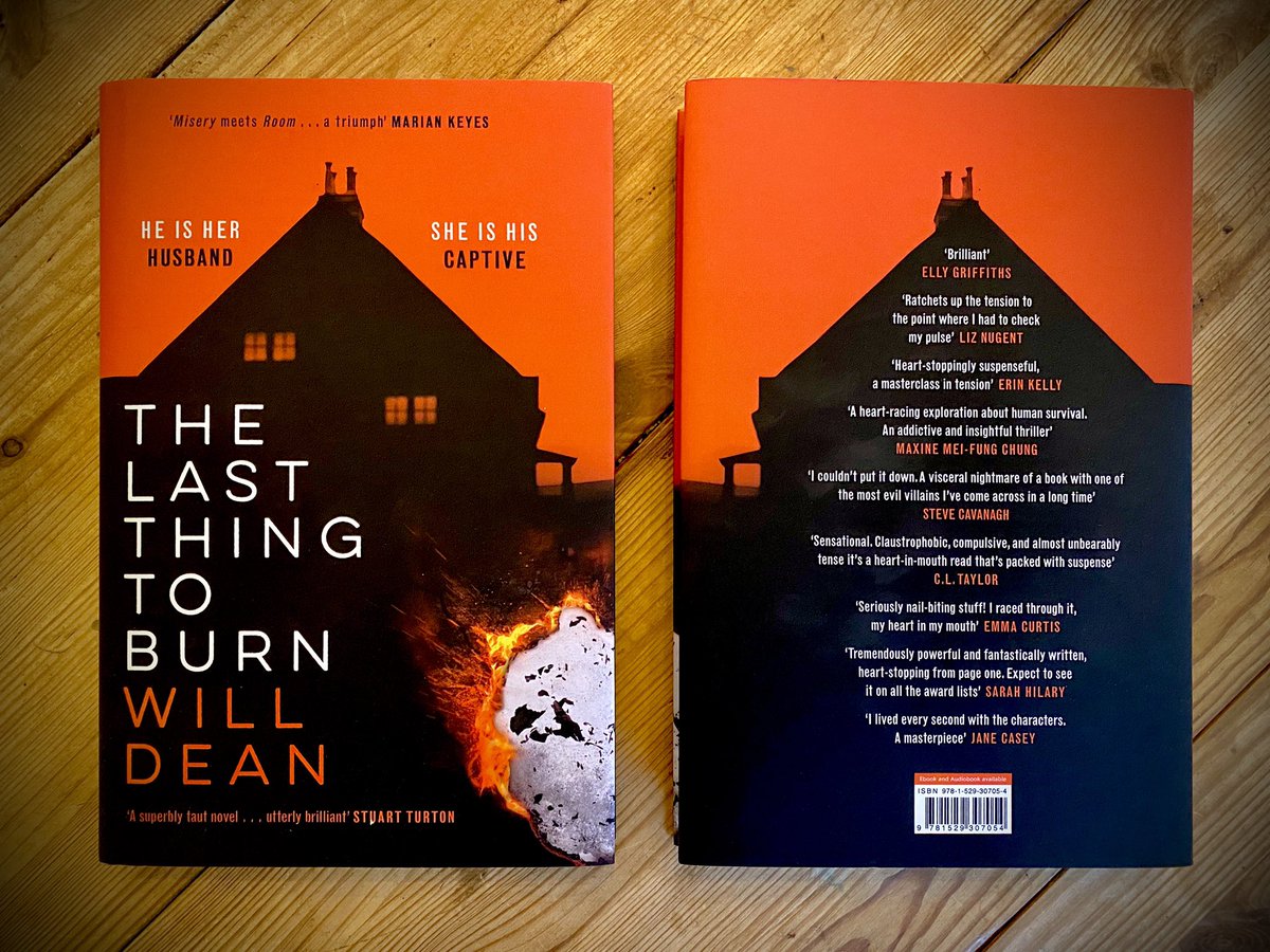 The Last Thing to Burn #competition • RT &amp; Follow by Jan 3rd • I’ll #giveaway a signed hardback copy (pre-publication!) + Donate £50 to your chosen charity + Send you a £50 voucher/order from your favourite indie bookshop • Worldwide • Winner announced Jan 4th • Good luck!