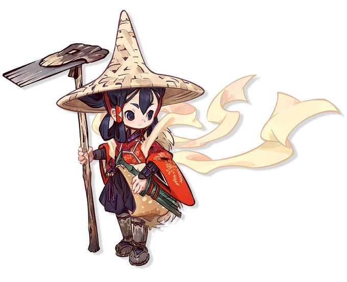 サクナヒメは農作業の合間の休憩に煙管で一服しそうな雰囲気ですか?#天穂のサクナヒメ 