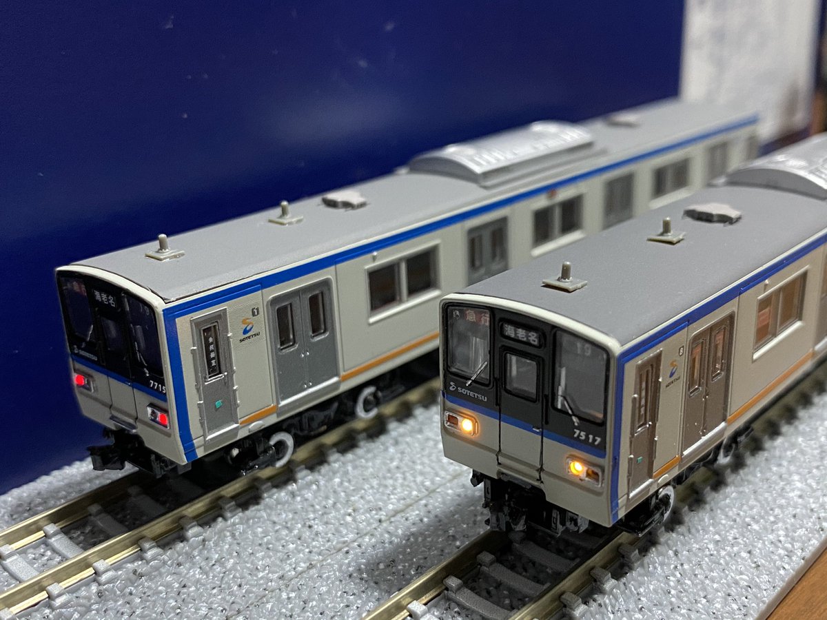 鉄コレ 相鉄新7000系新塗装改 相鉄7715F・最晩年仕様 完成！ 今月5本目