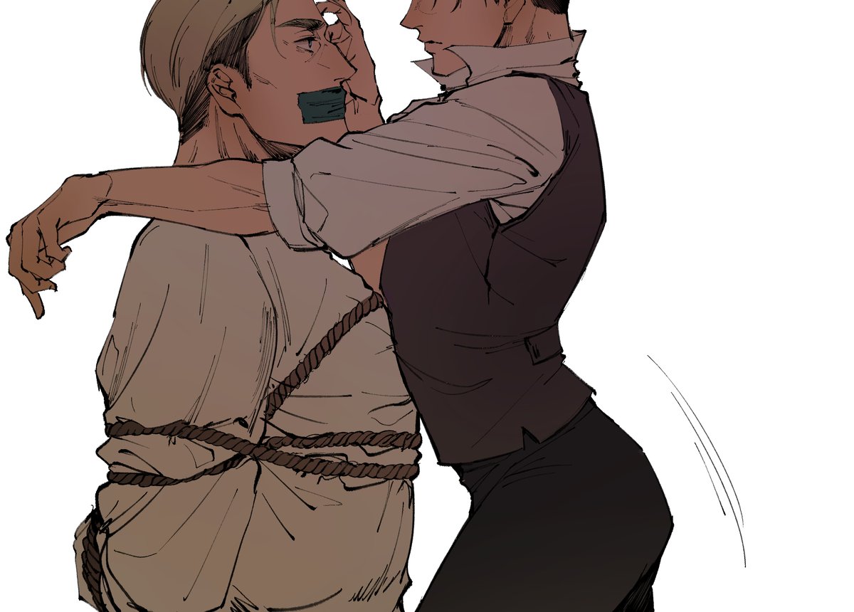 _XP_D's tweet image. 굉장히 침착한 분대장과
그게 짜증 나는 고로리
#에루리