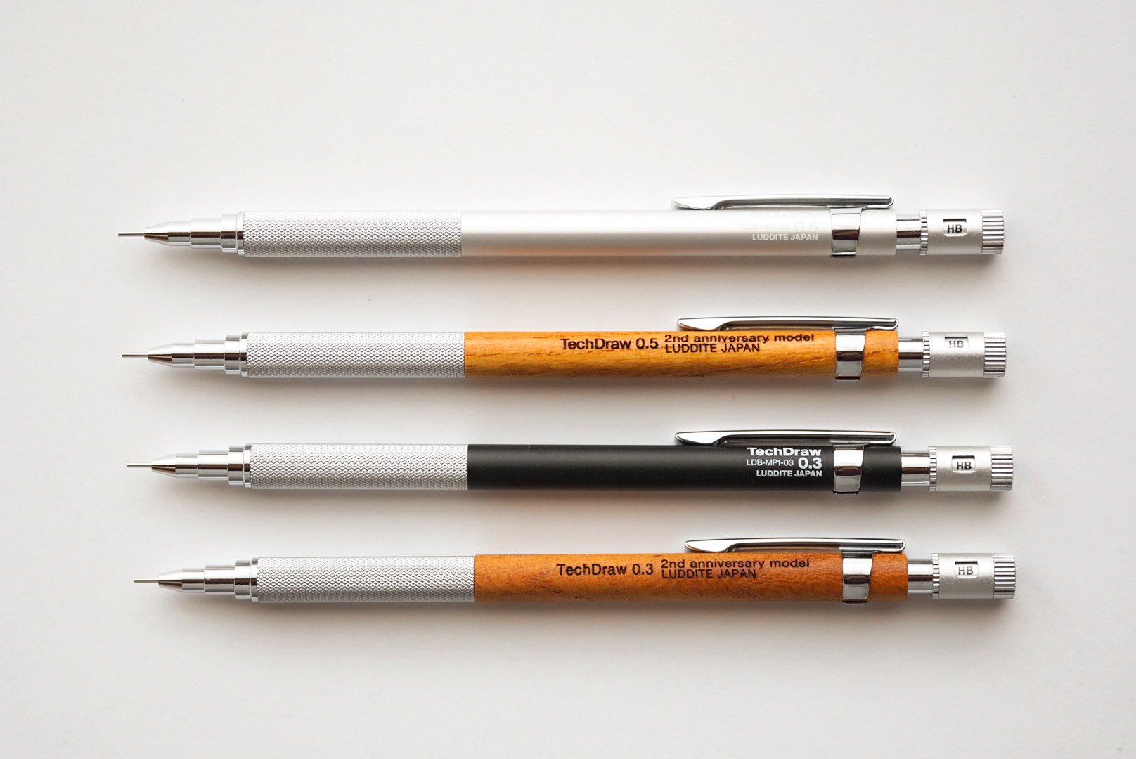 ま*ぎ様 Luddite TechDraw 欅 シャーペン テックドロー 木軸 ま*ぎ様