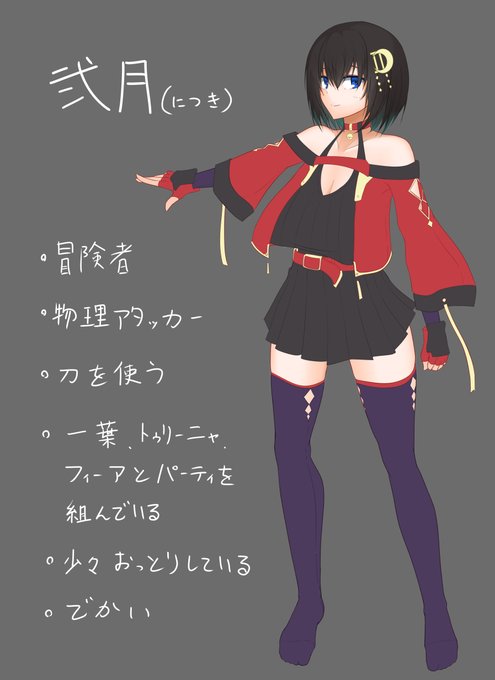 開設して1年以上放置していましたが、
そろそろ再開しようと思います。
使い方あんまりわかってないのでお手柔らかに・・・。

最近オリジナル娘にはまっているので、手始めに。 