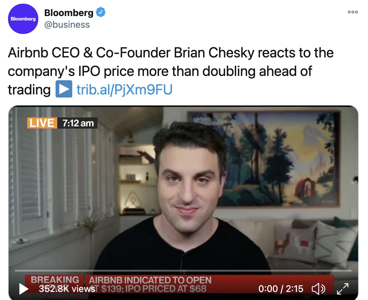 Good AI's year end newsletter : Airbnb CEO Brian Chesky on super-angel Ron Conway - mailchi.mp/7fdff2846d6b/g…