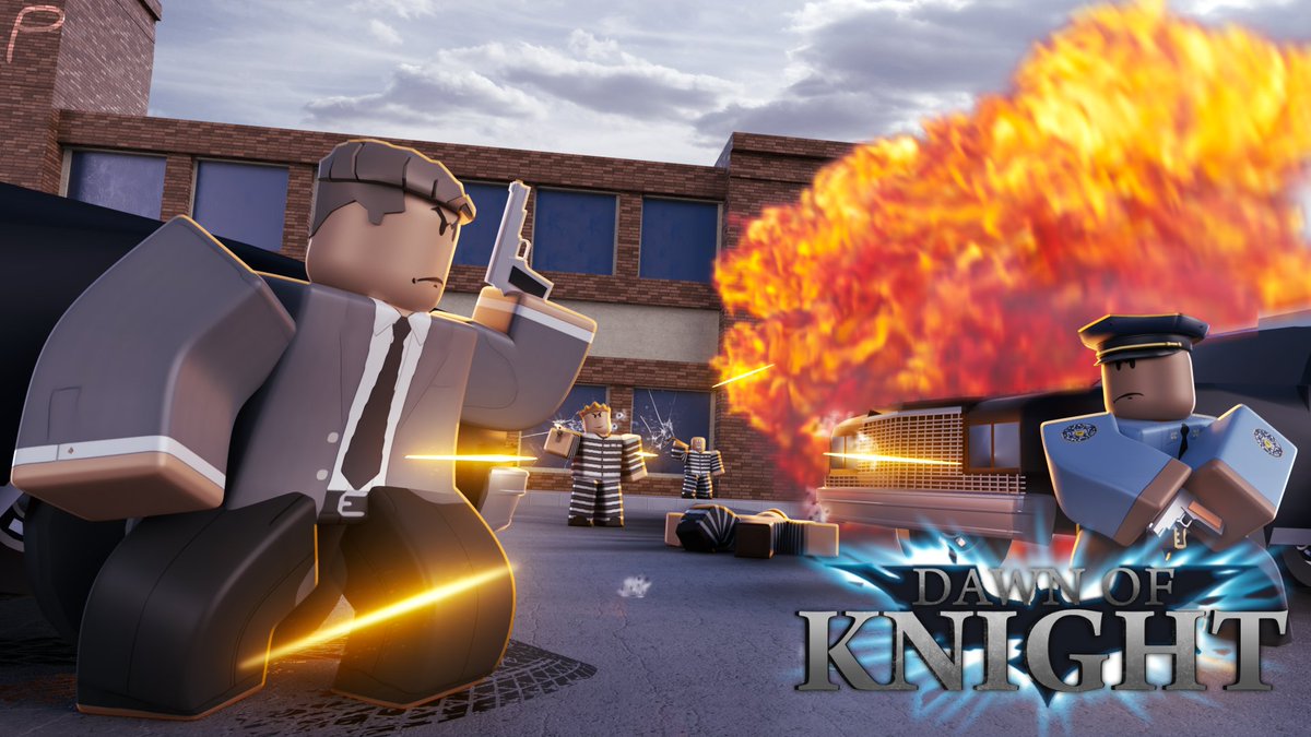 Purpluxe's tweet photo. Thumbnail for Dawn of Knight! 👮‍♂️

Likes and RTs are very appreciated! 💖

#Roblox #RobloxDev https://t.co/4xFWGnvpHm
