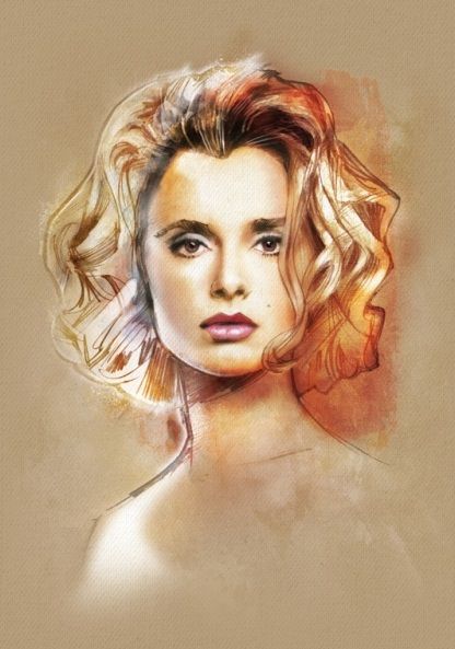 Happy 60th Birthday to Maryam d\Abo. Kara Milovy in 1987\s The Living Daylights. Artwork by 