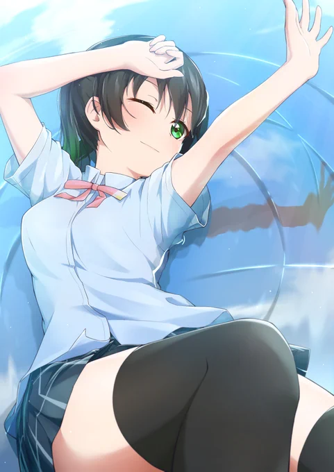 幸せな3か月でした ありがとうアニガサキ!
また侑ちゃんたちの活躍が見れることを信じてます
Reaching for far blue sky!

#虹ヶ咲 #虹ヶ咲学園イラスト文化祭 