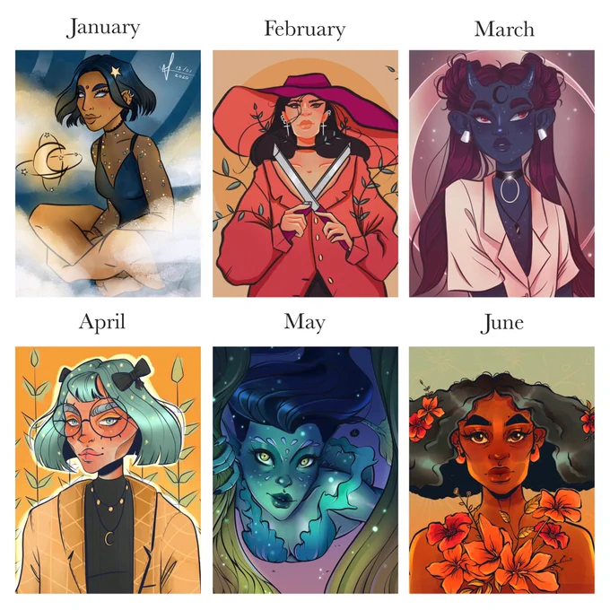 My 2020 Art Summary! This year has been an absolute journey for me. I'm so proud of my improvement over these 12 months and so grateful for all of the support that has gotten me here ✨ 