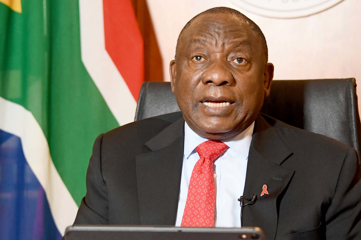 TheDominionPost's tweet photo. President Cyril Ramaphosa will address the nation at 8pm tonight. New Covid 19 strategy for the nation. @SuperSportTV  @Newzroom405 @eNCA @News24 @carteblanchetv https://t.co/fX8lV6lH0O