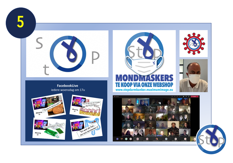 LucColemont's tweet photo. We zijn aan #5 van onze @StopDarmkanker Top-12 '2020'
#Corona: 'maar ieder nadeel heb z'n voordeel' π
- logo aangepast
- snel mondneusmaskers via webshop (txs @mettepenningen & team @TarsNotteboom #MaximumImage
- start #FacebookLives (al 34 afl)
- #webinars
- #kennisdelenππ https://t.co/Z4b82Oii8Q