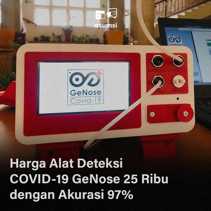 asumsico's tweet photo. Sebentar lagi, uang beli boba dan es kopi bisa dipake buat tes covid, karena GeNose udah dapet izin edar dari Kemenkes!

Tidak ada lagi colok-colok hidung dan biaya yang membengkak buat tes~

Tapi tunggu diproduksi dulu pelan-pelan😅 https://t.co/j0MMmJECHw
