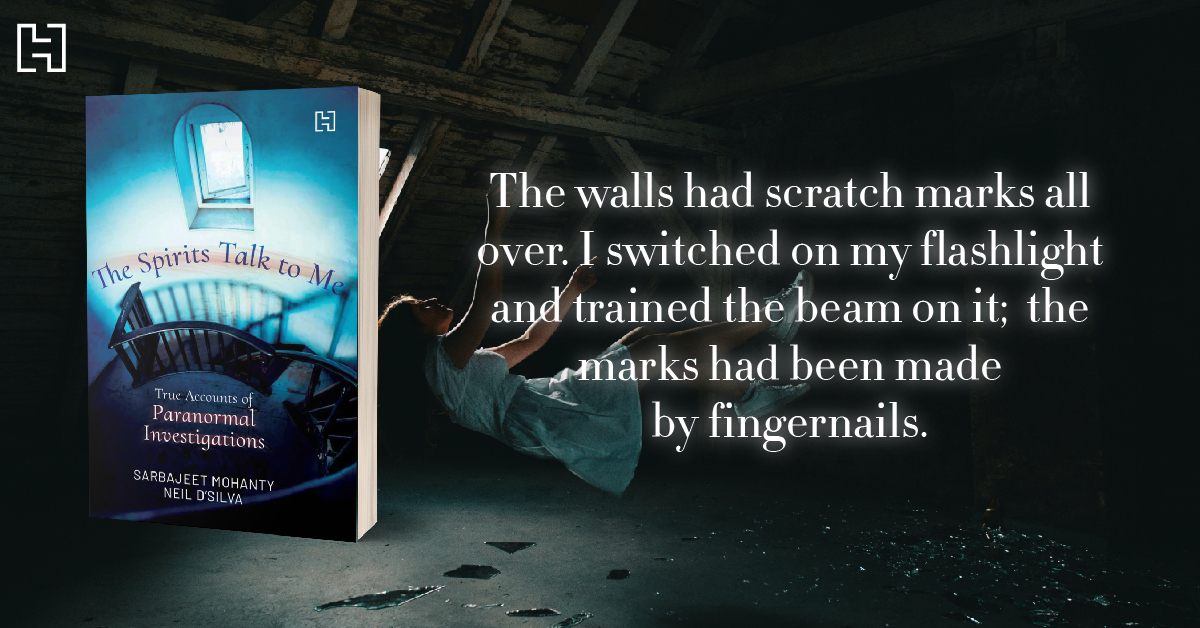 HachetteIndia's tweet photo. If spirits could talk to us, what would they say...?
In #TheSpiritsTalkToMe, #NeilDSilva provides real-life accounts of #SarbajeetMohanty's interactions with the other realm.
Read about these in ten chilling tales and grab a copy here: https://t.co/y5dlzN9uSL https://t.co/snGKpXWBai