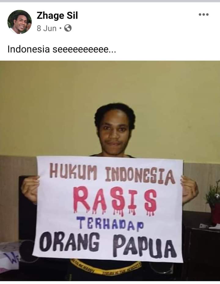 R. I. P
Menjelang Natal, Frater Zhage Sil dibunuh oleh orang tak dikenal pada tgl 24 Desember 2020 di Jayapura, mayatnya dibuang dalam selokan.

Semoga pelakunya segera ditangkap.

Dan semoga Tuhan memberi tempat yang layak disisiNya.